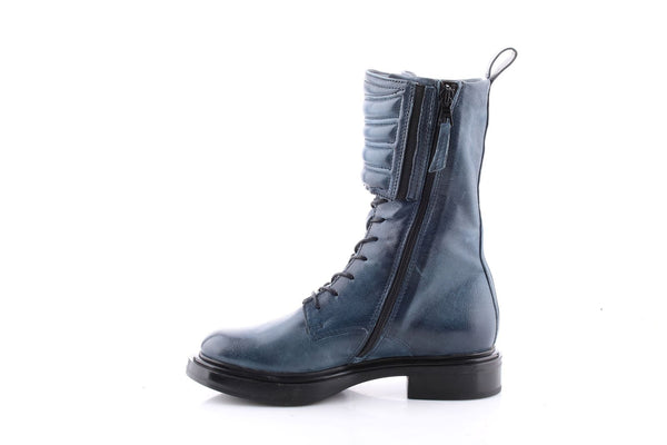 MJUS Italian Leather Boot in Ink