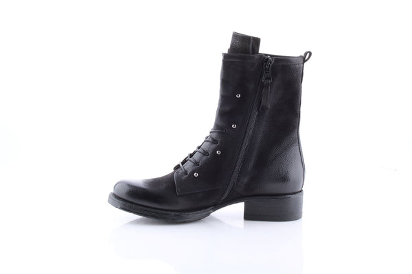 MJUS Italian Leather Boot in Nero